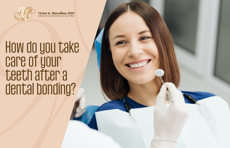 How do you take care of your teeth after a dental bonding?